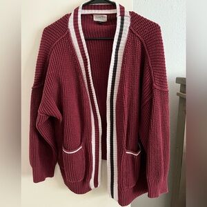 Universal thread cardigan